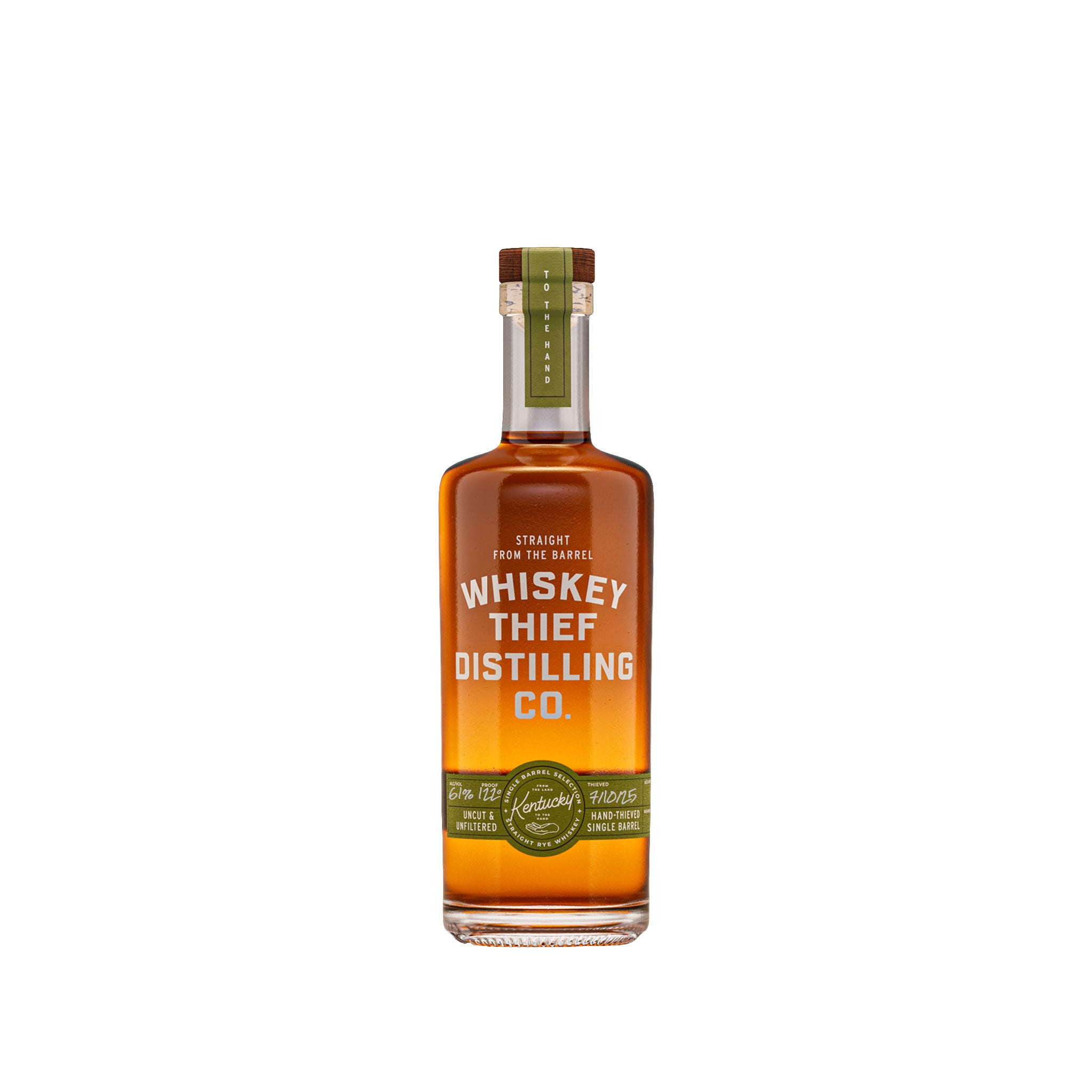 Whiskey Thief Rye 6-Year Single Barrel Whiskey 375ml