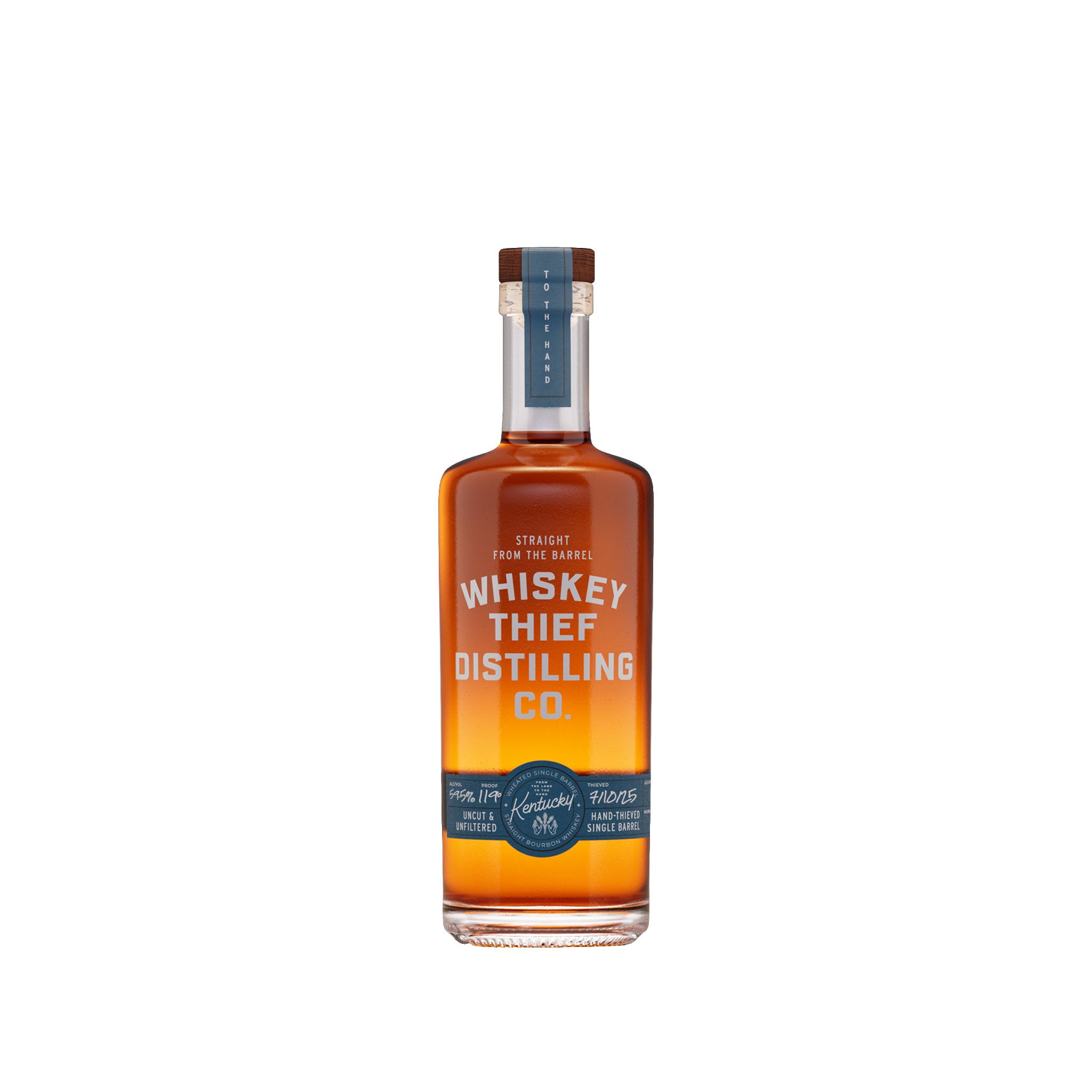 Whiskey Thief Wheated 119 Proof Bourbon 375ml