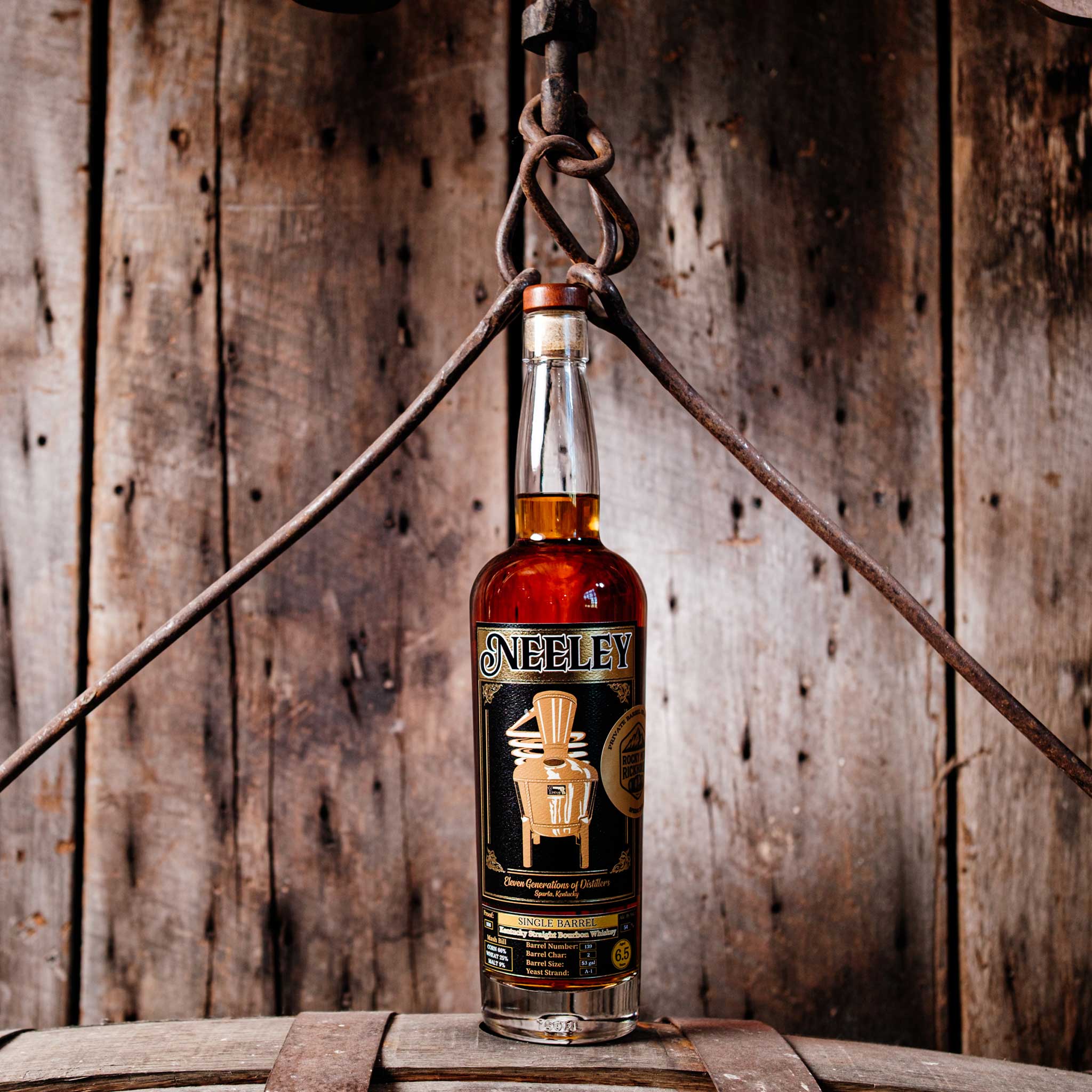 Neeley Family Distillery Bottled in Bond Four Grain Bourbon 100 Proof (750ml)