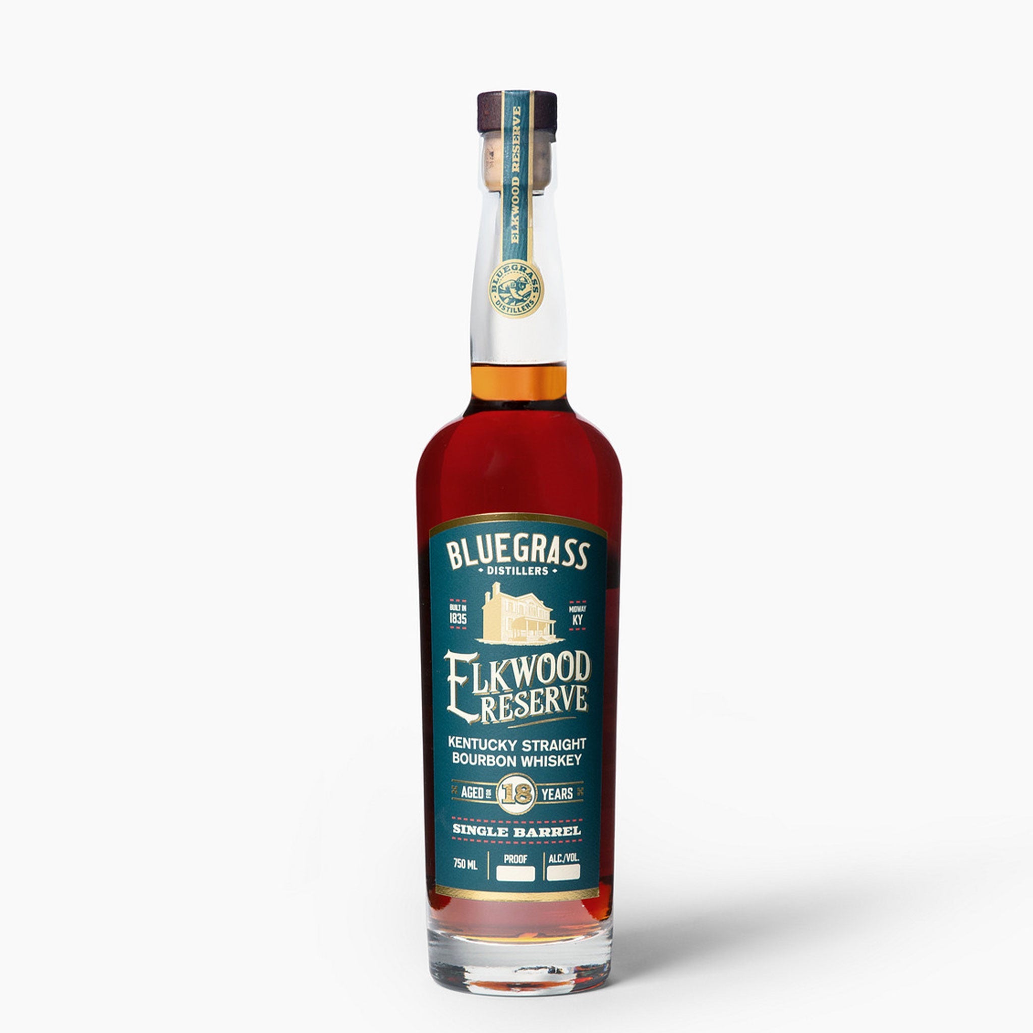 Elkwood Reserve 18-Year Single Barrel Kentucky Straight Bourbon Whiskey