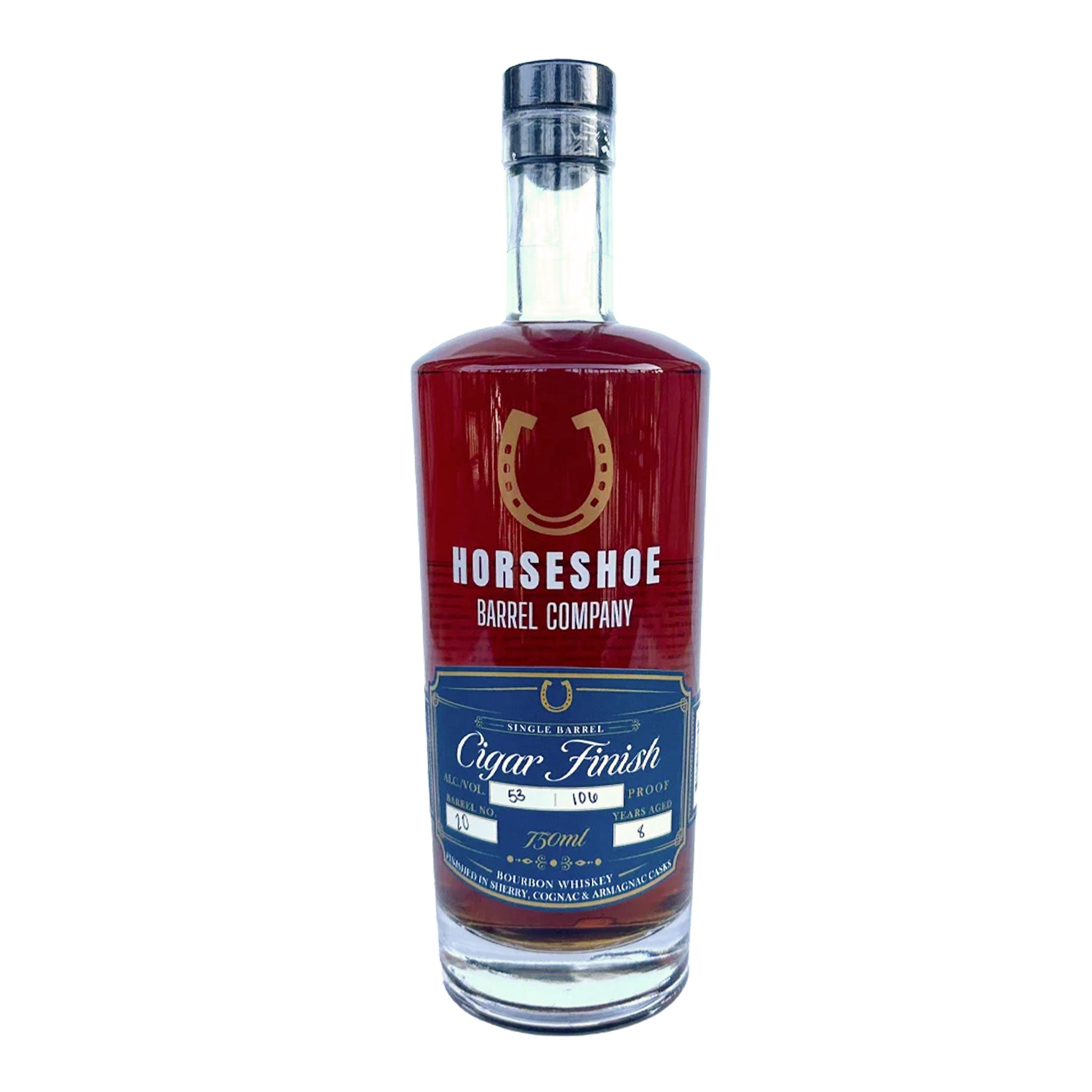 Horseshoe 8-Year Cigar Finish 106 Proof 750ml