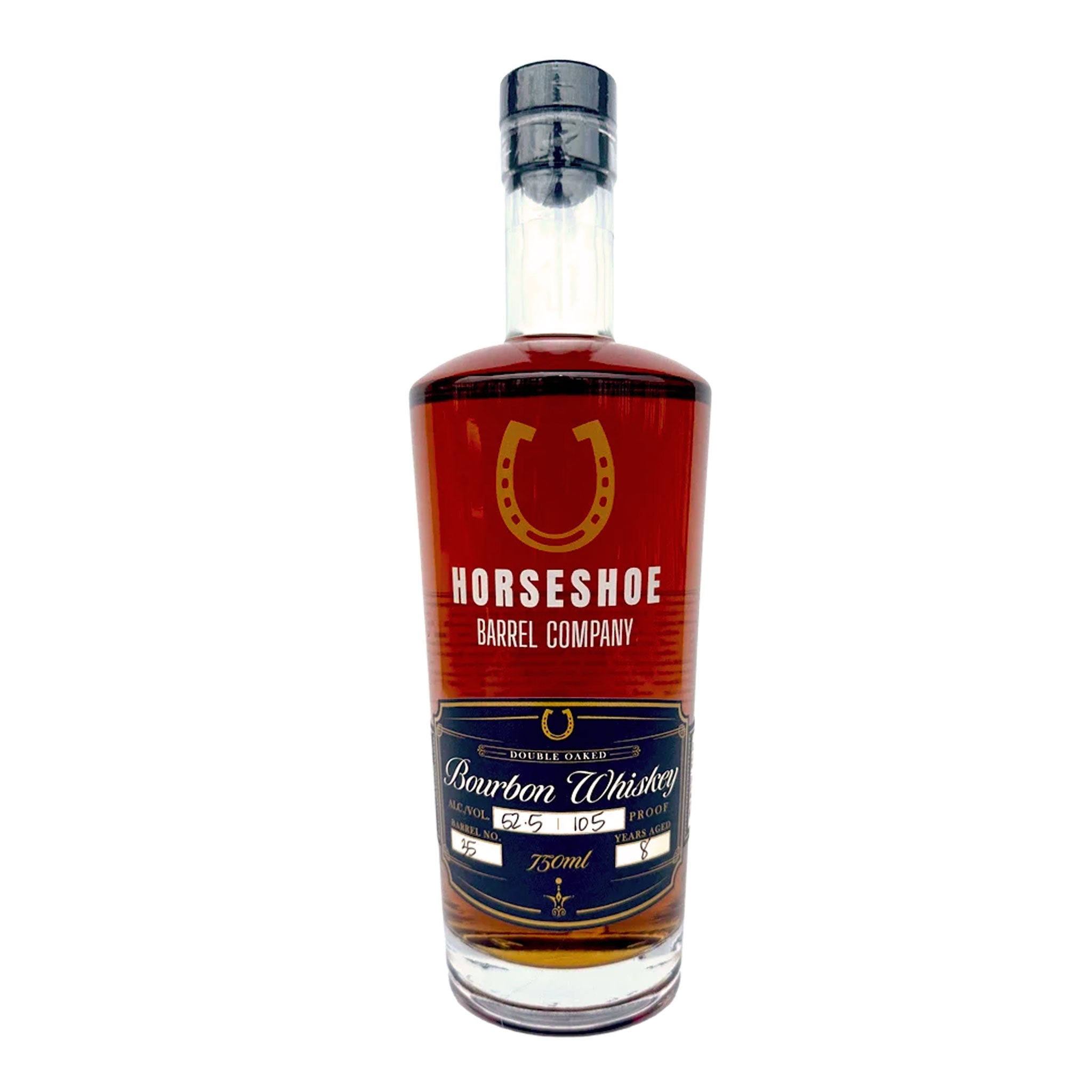 Horseshoe 8-Year Double Oak Single Barrel Bourbon 750ml