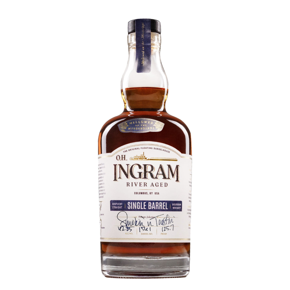 Smokin' & Toastin' O.H. Ingram Single Barrel Bourbon 125.7 Proof