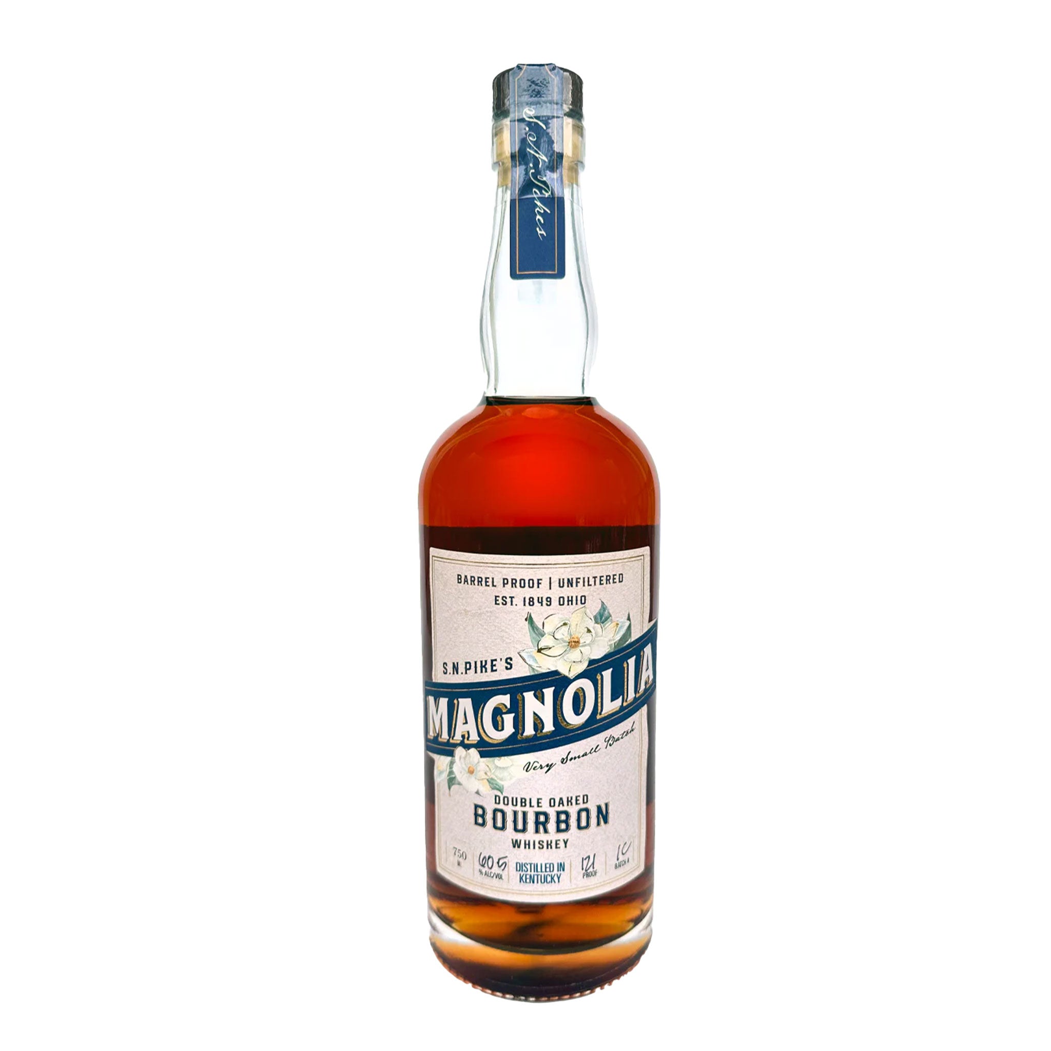 Magnolia Double Oaked Small Batch Barrel #1C Bourbon 750ml