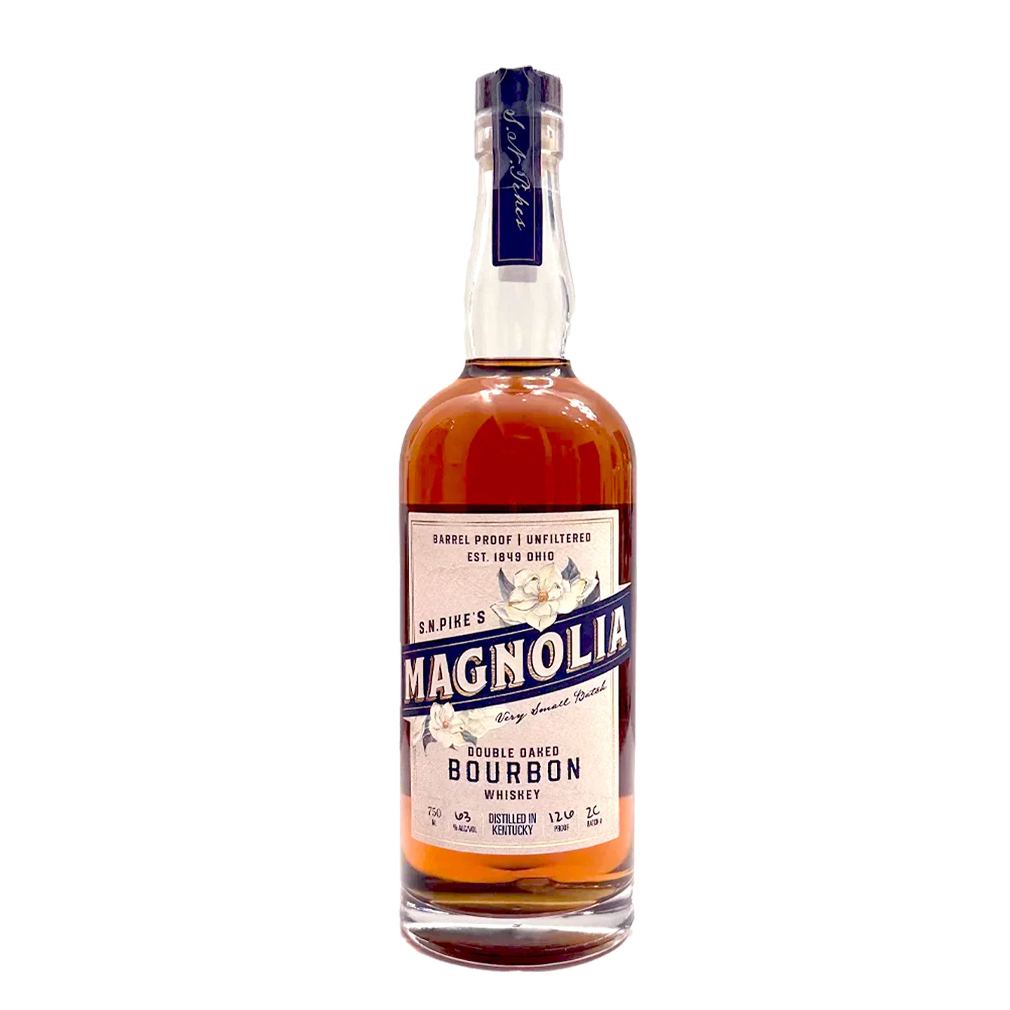 Magnolia Double Oaked Small Batch #2C 126 Proof Bourbon 750ml
