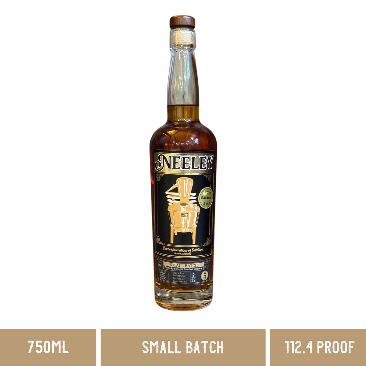 Neeley Banana Batch Small Batch 112.4 Proof (750mL)