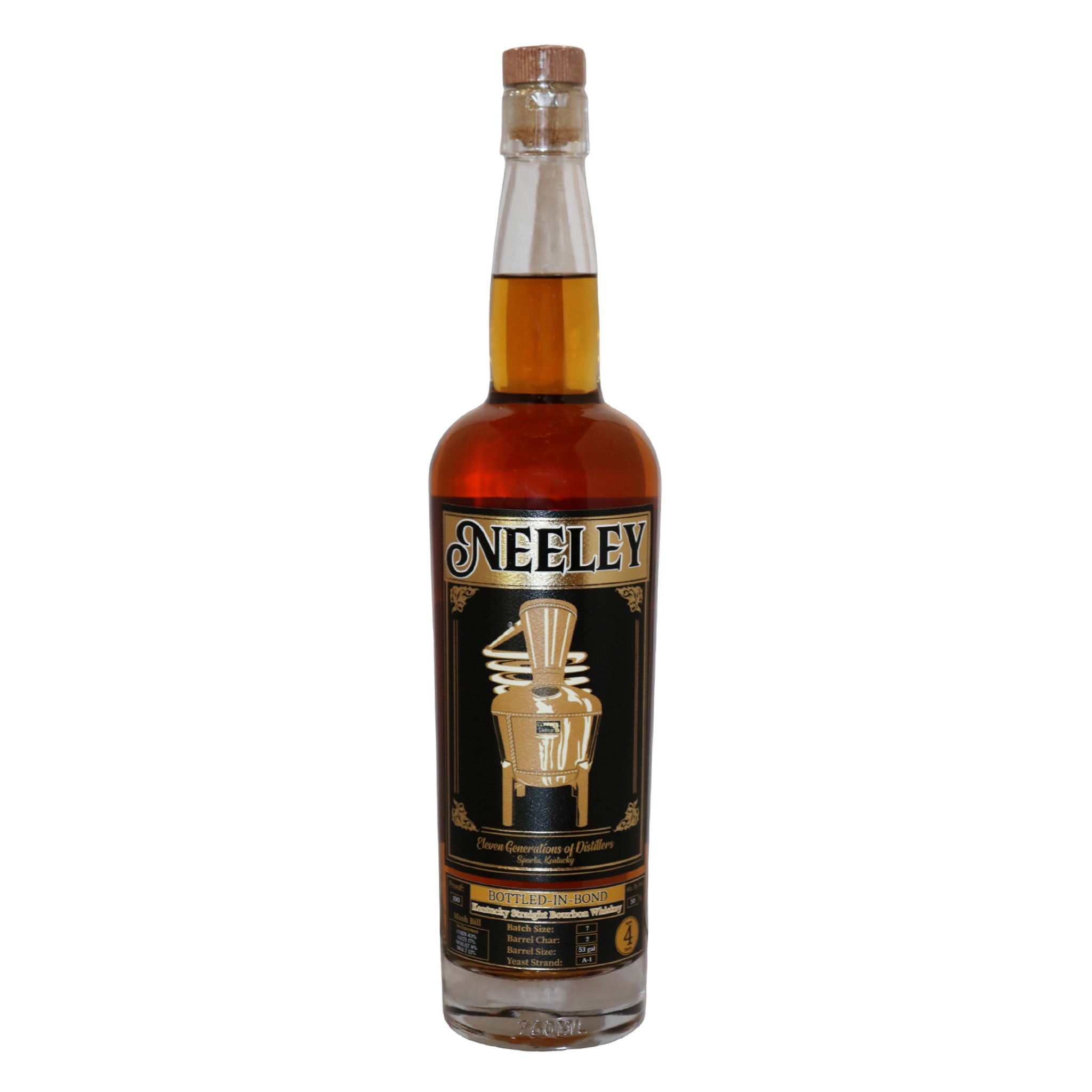 Neeley Bottled in Bond Four Grain Bourbon 100 Proof 750ml