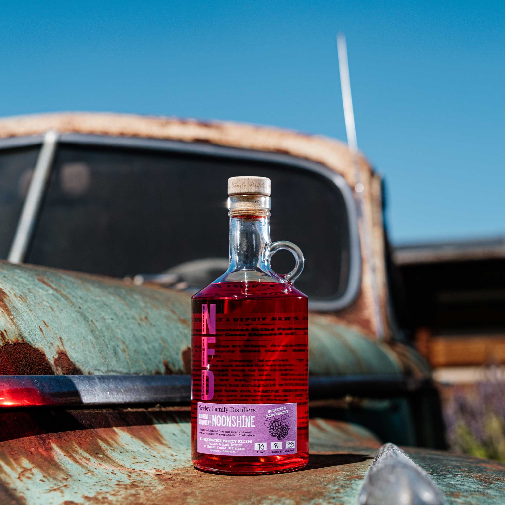 Neeley Family Distillery Southern Blackberry Moonshine - 70 Proof (750ml)