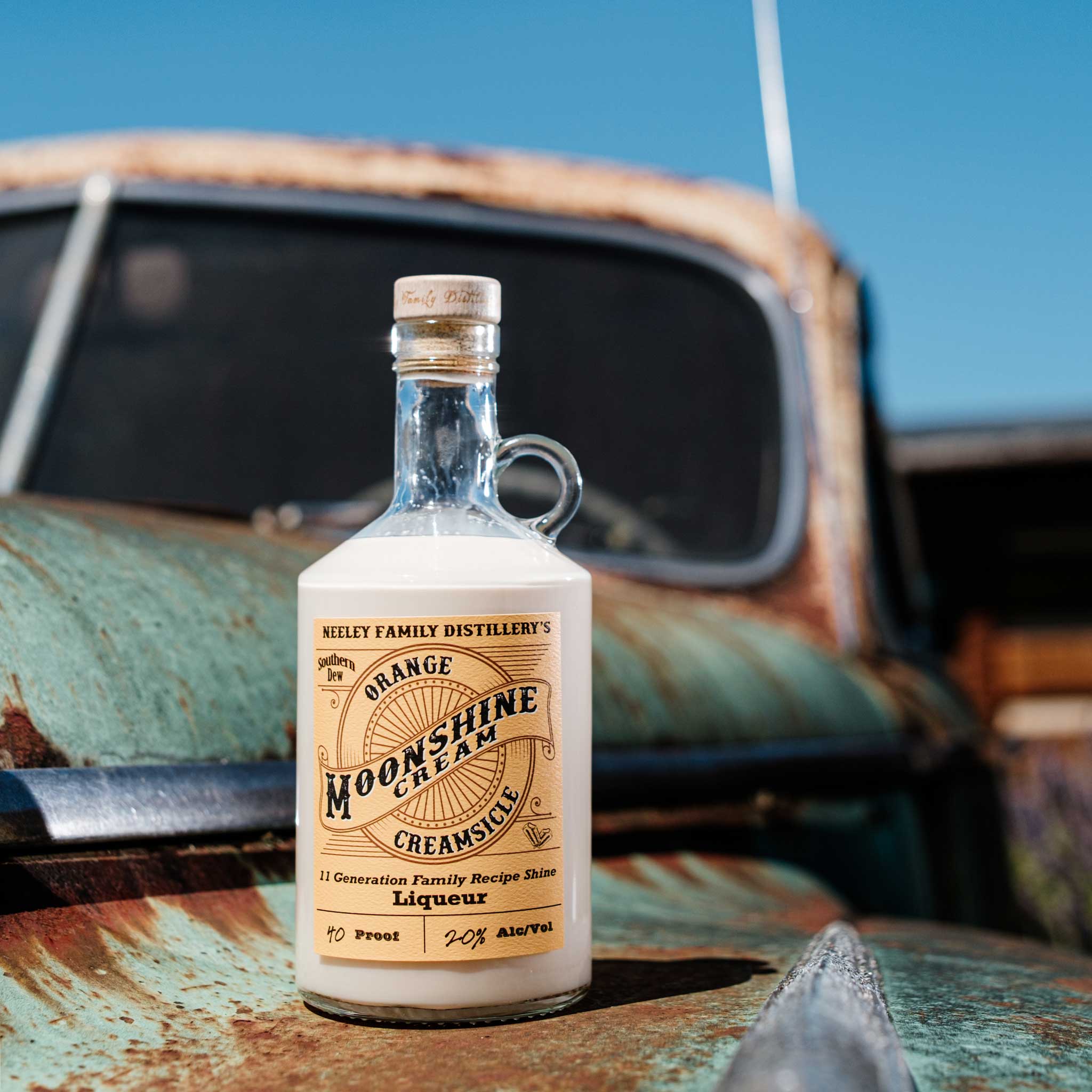 Neeley Orange Cream Moonshine 40 Proof 750ml – Kentucky Bourbon Direct