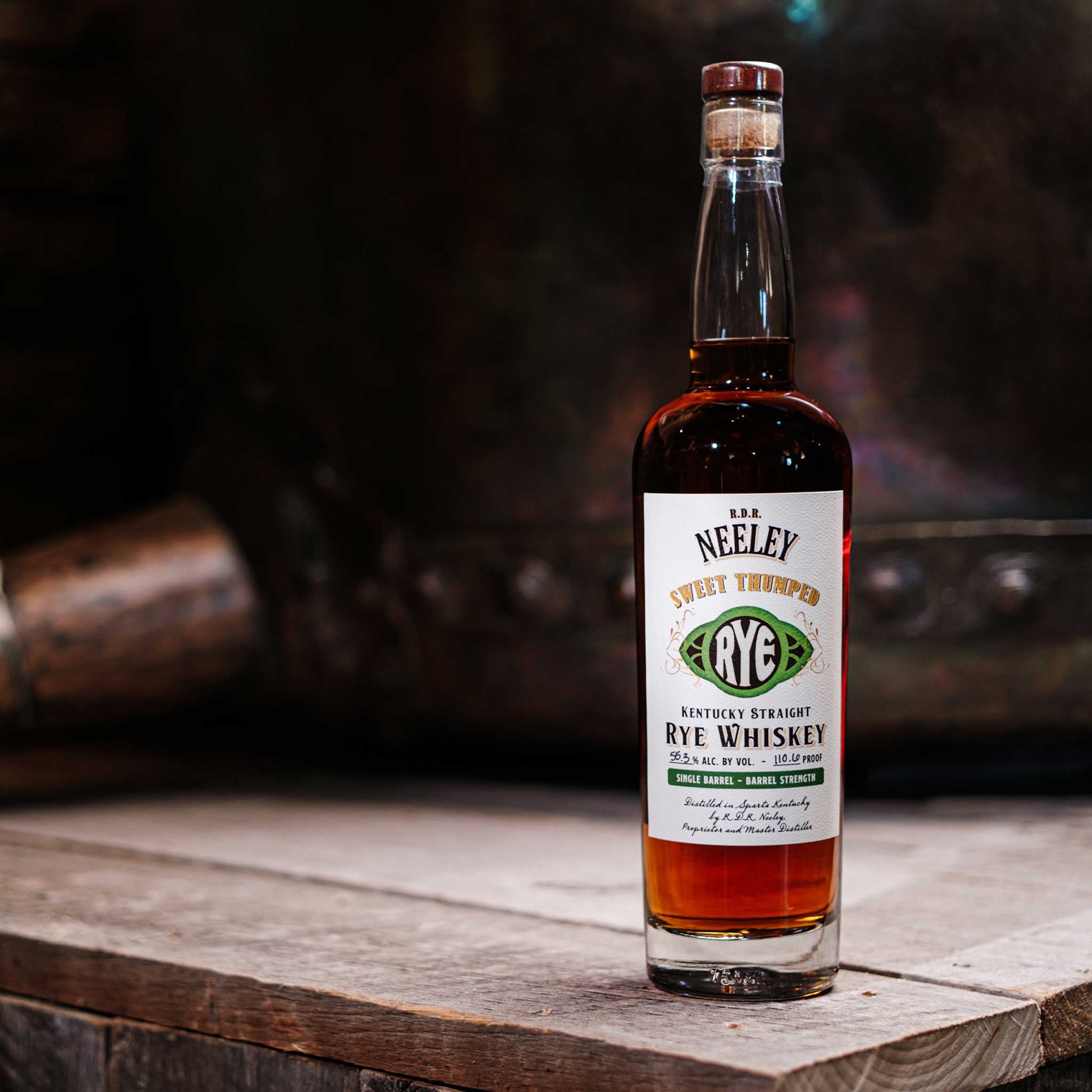 R.D.R. Neeley Sweet Thumped Rye Whiskey Single Barrel 102 Proof (750ml)
