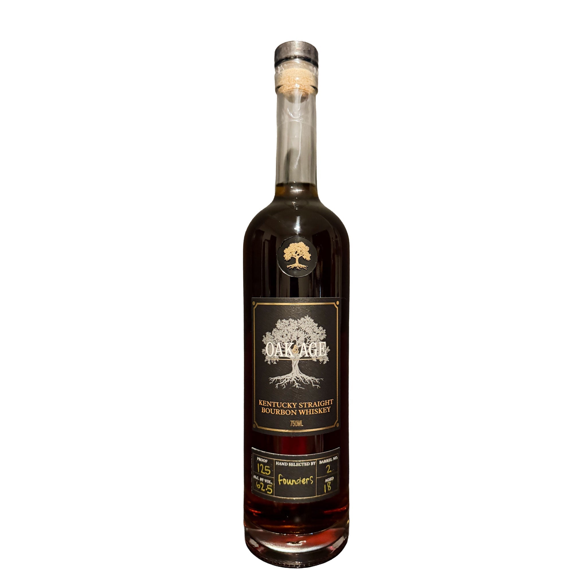 Oak & Age 18-Year Single Barrel 125 Proof 750ml
