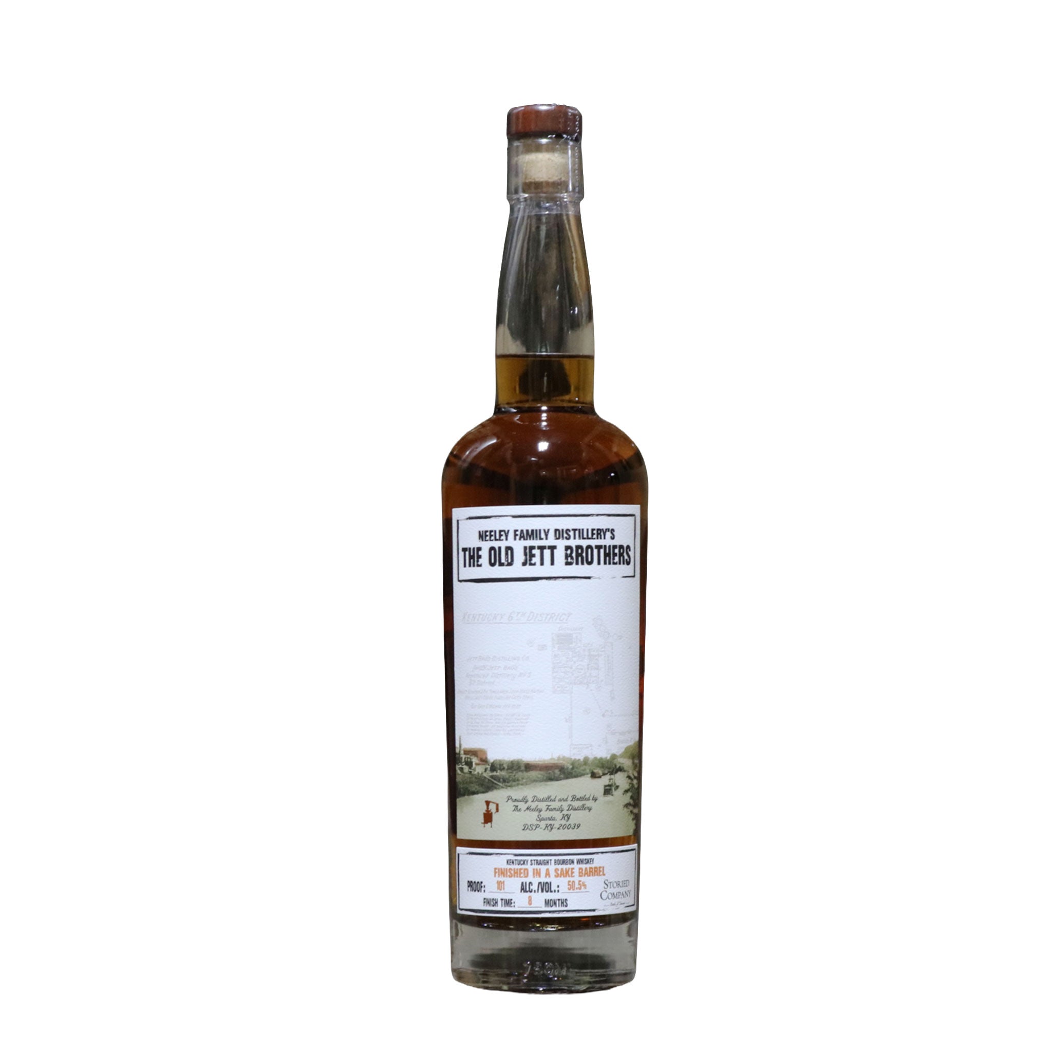 Old Jett Brothers Sake Barrel Finish Bourbon 101 Proof 750ml