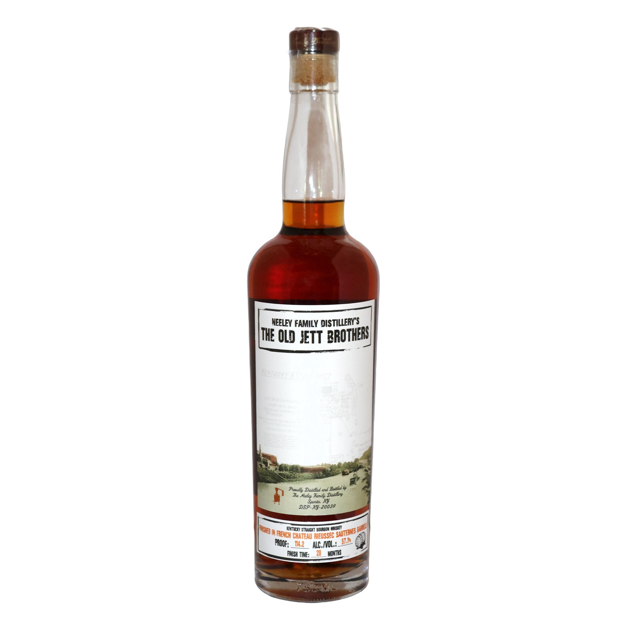 Old Jett Brothers French Sauternes Barrel Finish 114.2 Proof 750ml