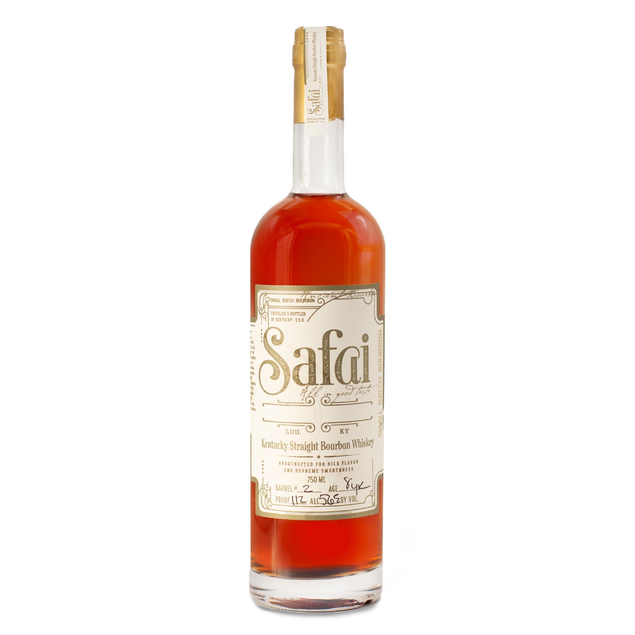 Safai Kentucky Straight Bourbon Whiskey Barrel No. 4