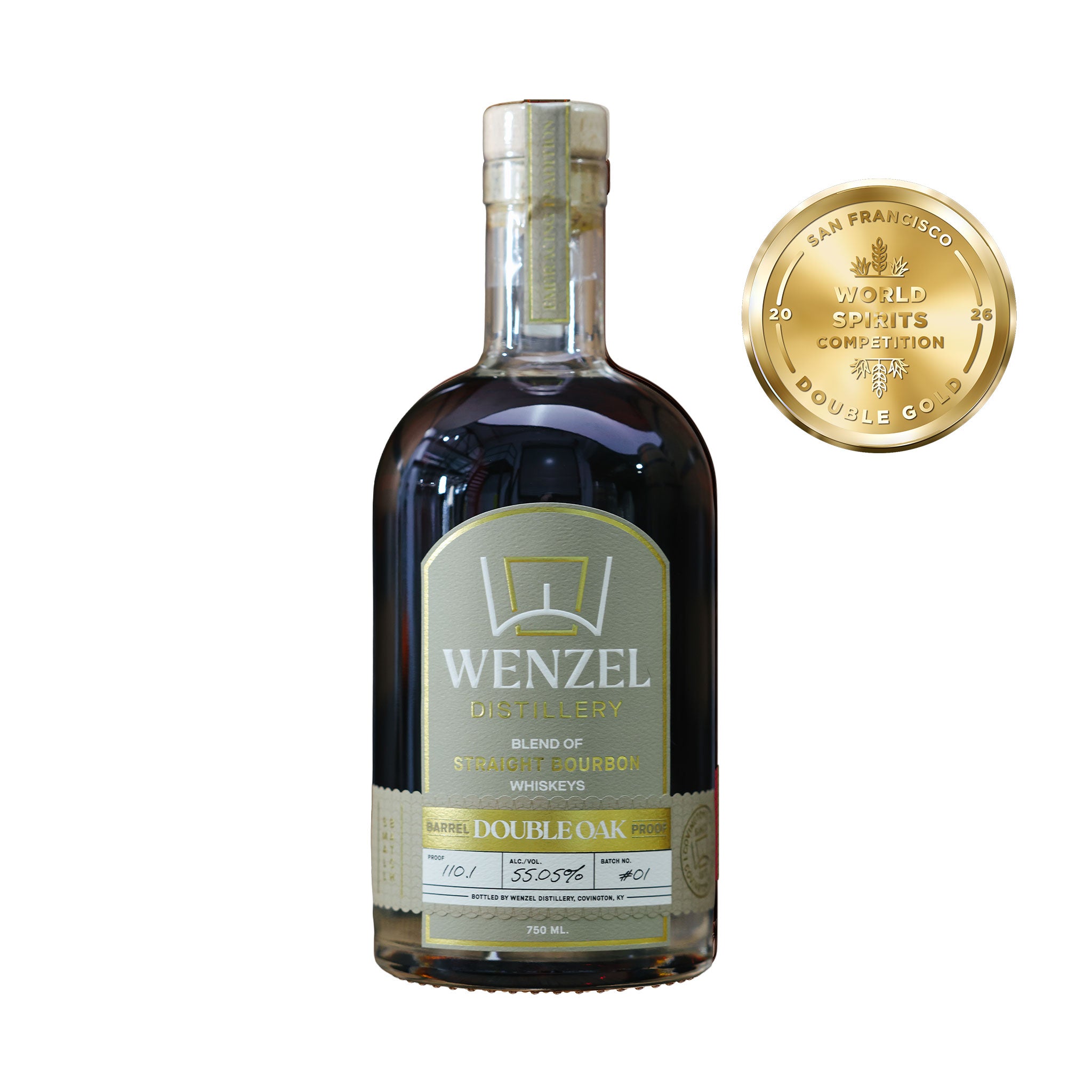 Wenzel Double Oak Barrel Proof 110.1 Proof Bourbon