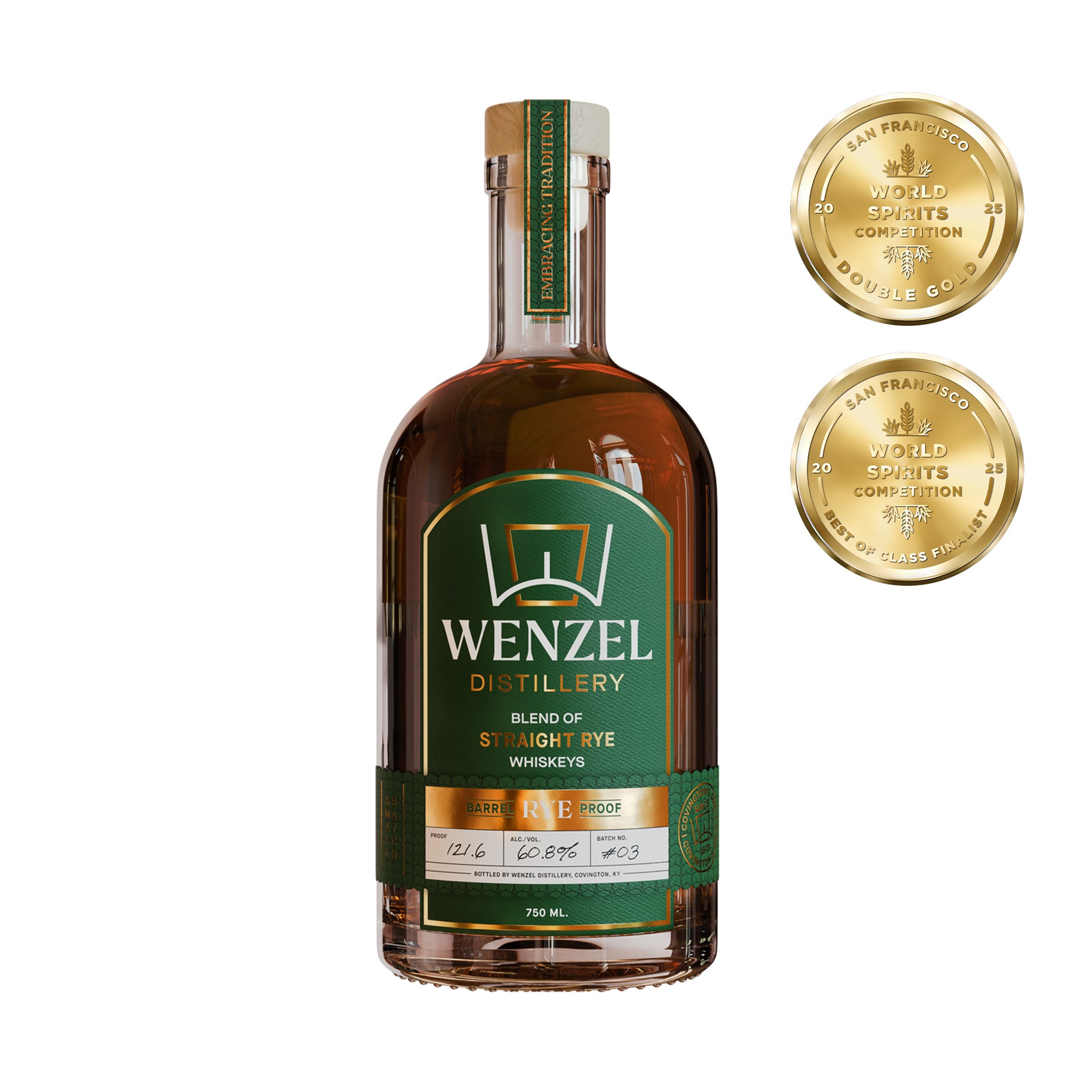 Wenzel Straight Rye Barrel Proof Batch #03 750ml
