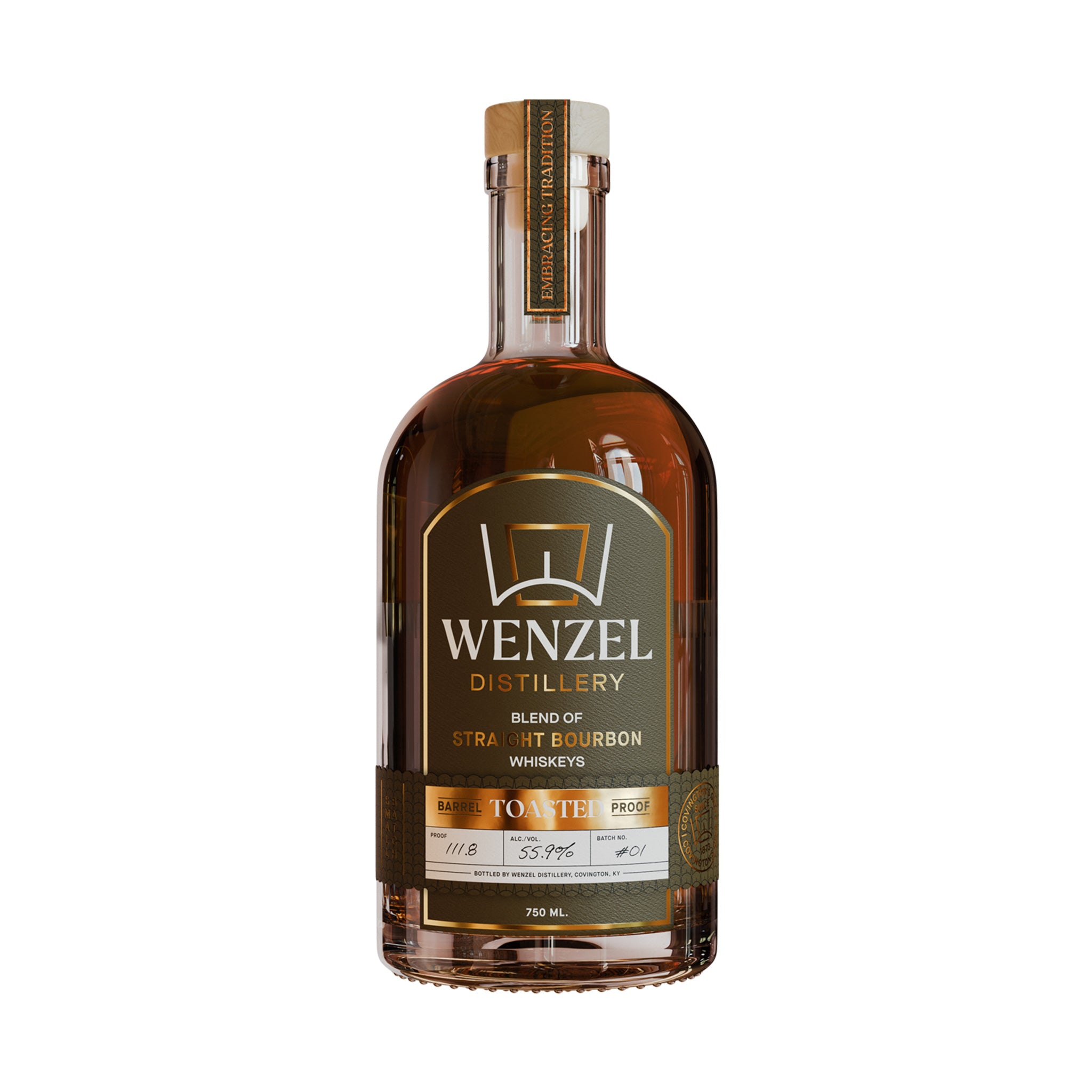 Wenzel Toasted Barrel Proof Bourbon 750ml
