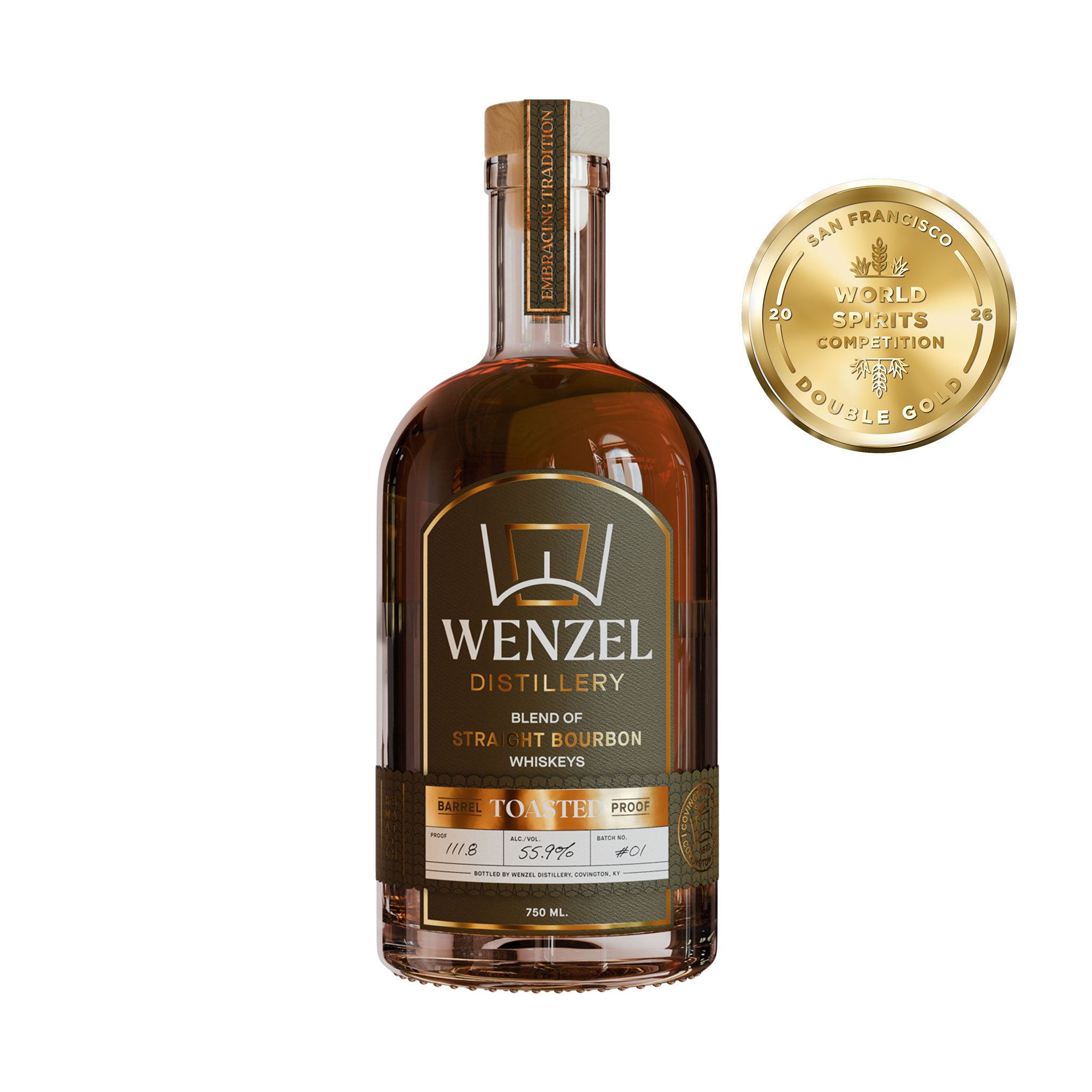 Wenzel Toasted Barrel Proof Bourbon 750ml