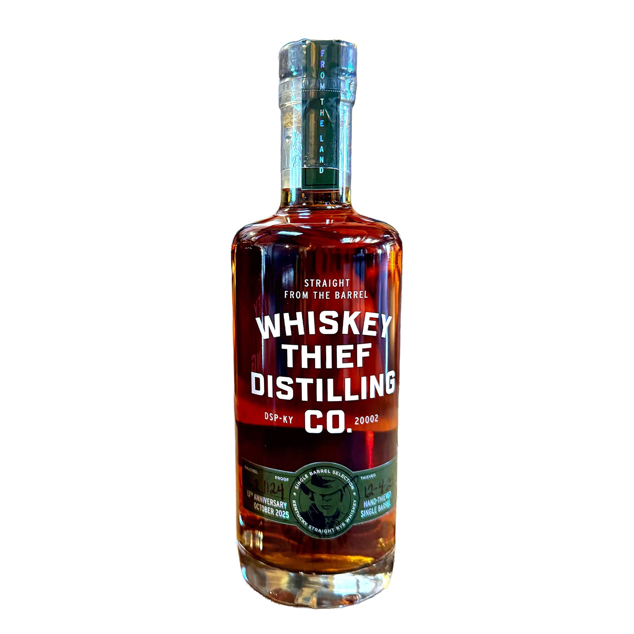 Whiskey Thief 13th Anniversary 9-Year Rye Whiskey 375ml