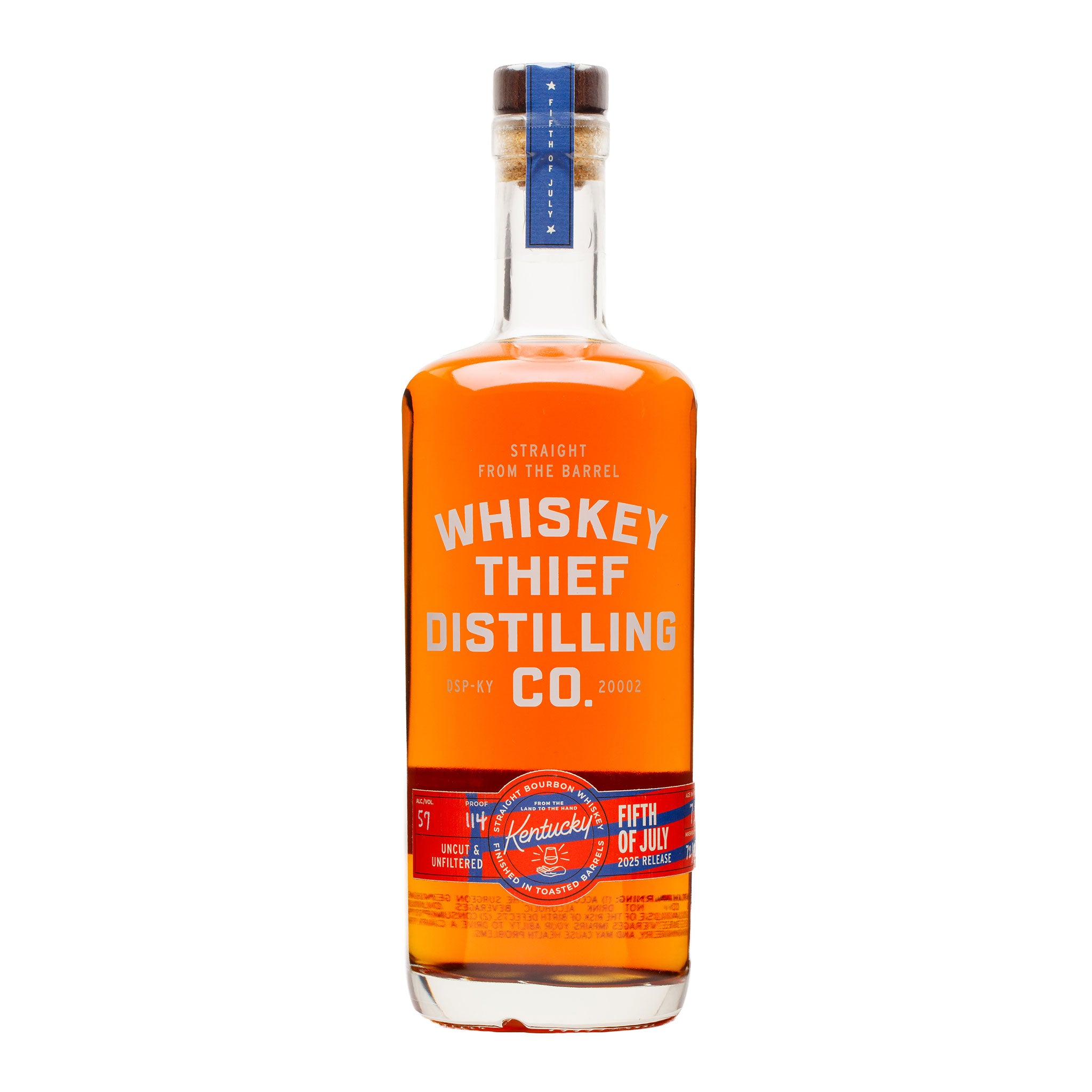 Whiskey Thief Fifth of July Toasted Bourbon 750ml