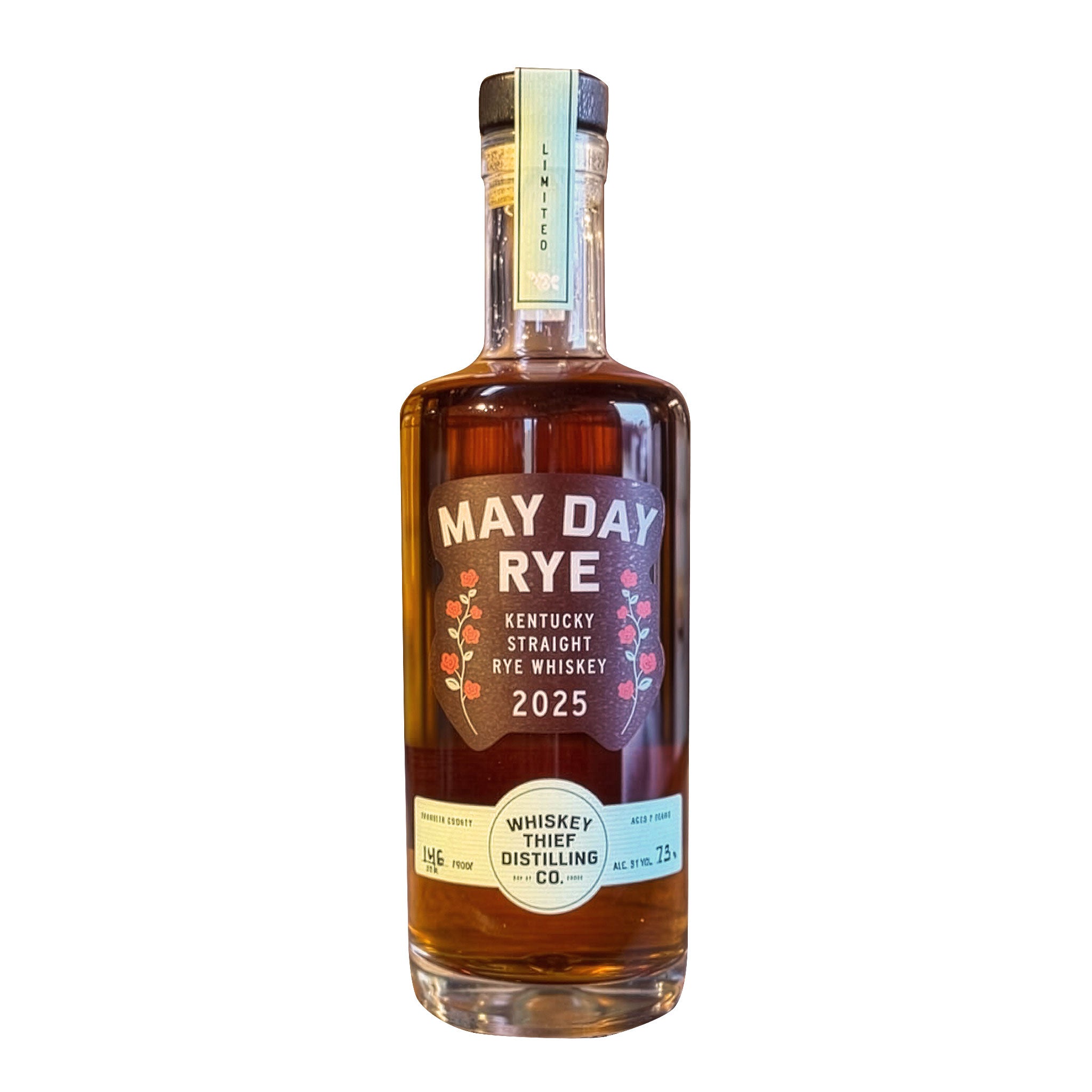 Whiskey Thief May Day Rye 2025 7-Year Whiskey 375ml