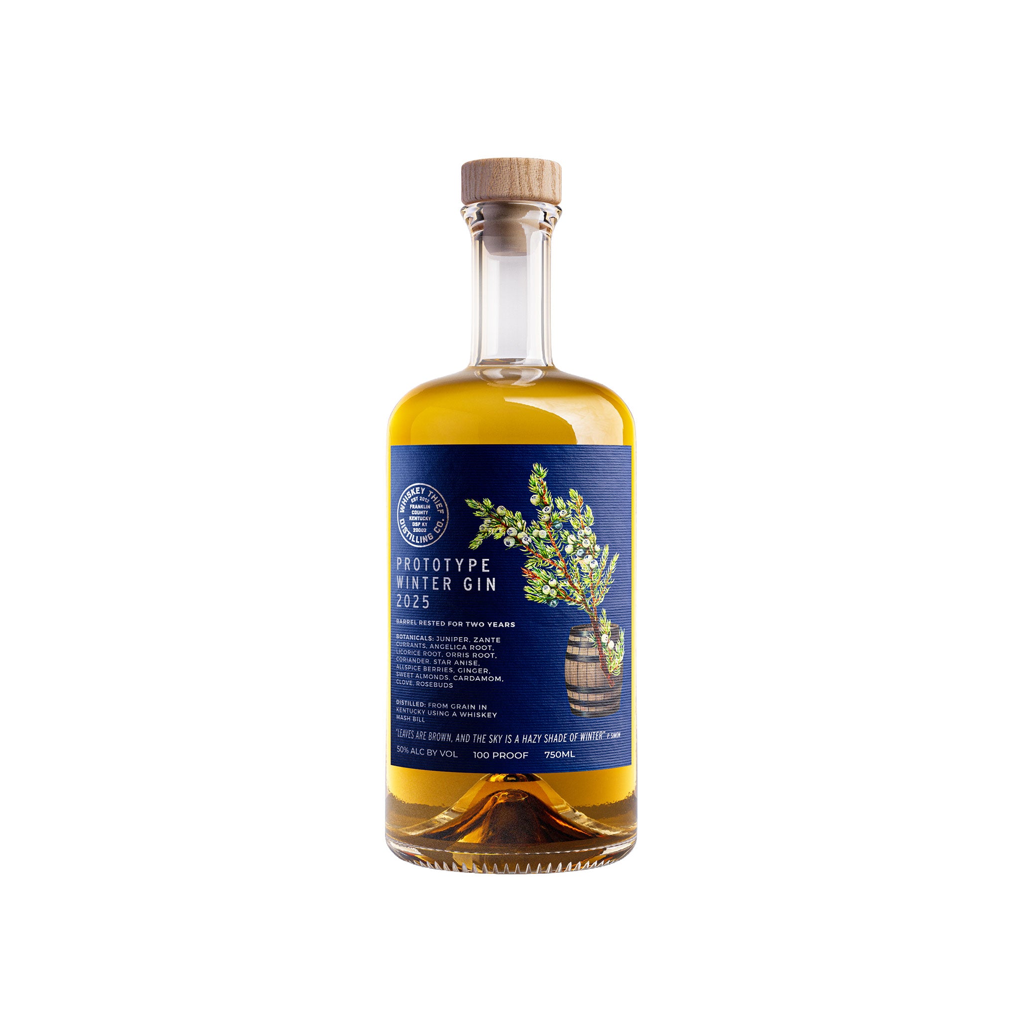 Whiskey Thief Prototype Winter Gin 2025 750ml