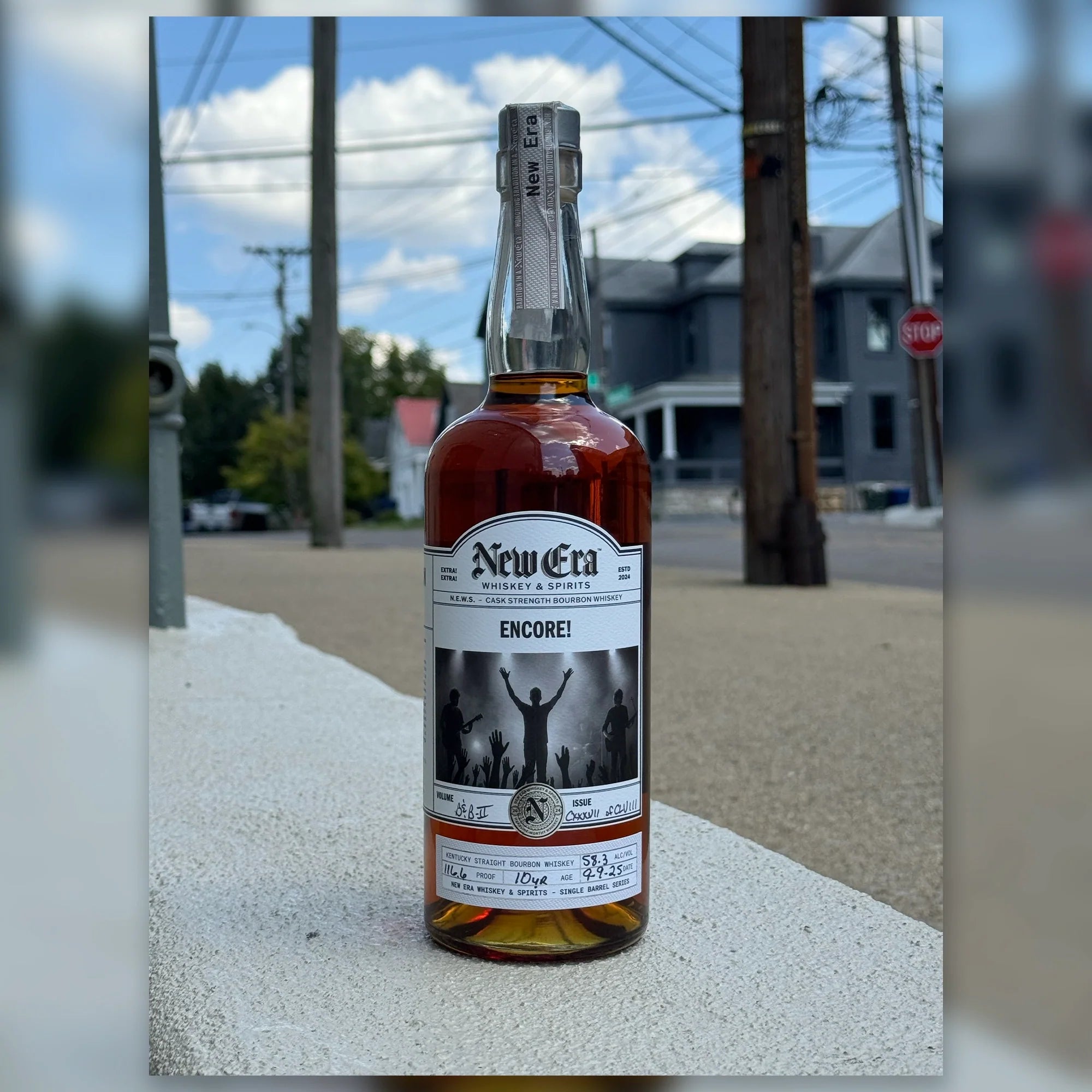 Encore! 10 yr Ky Straight Bourbon New Era